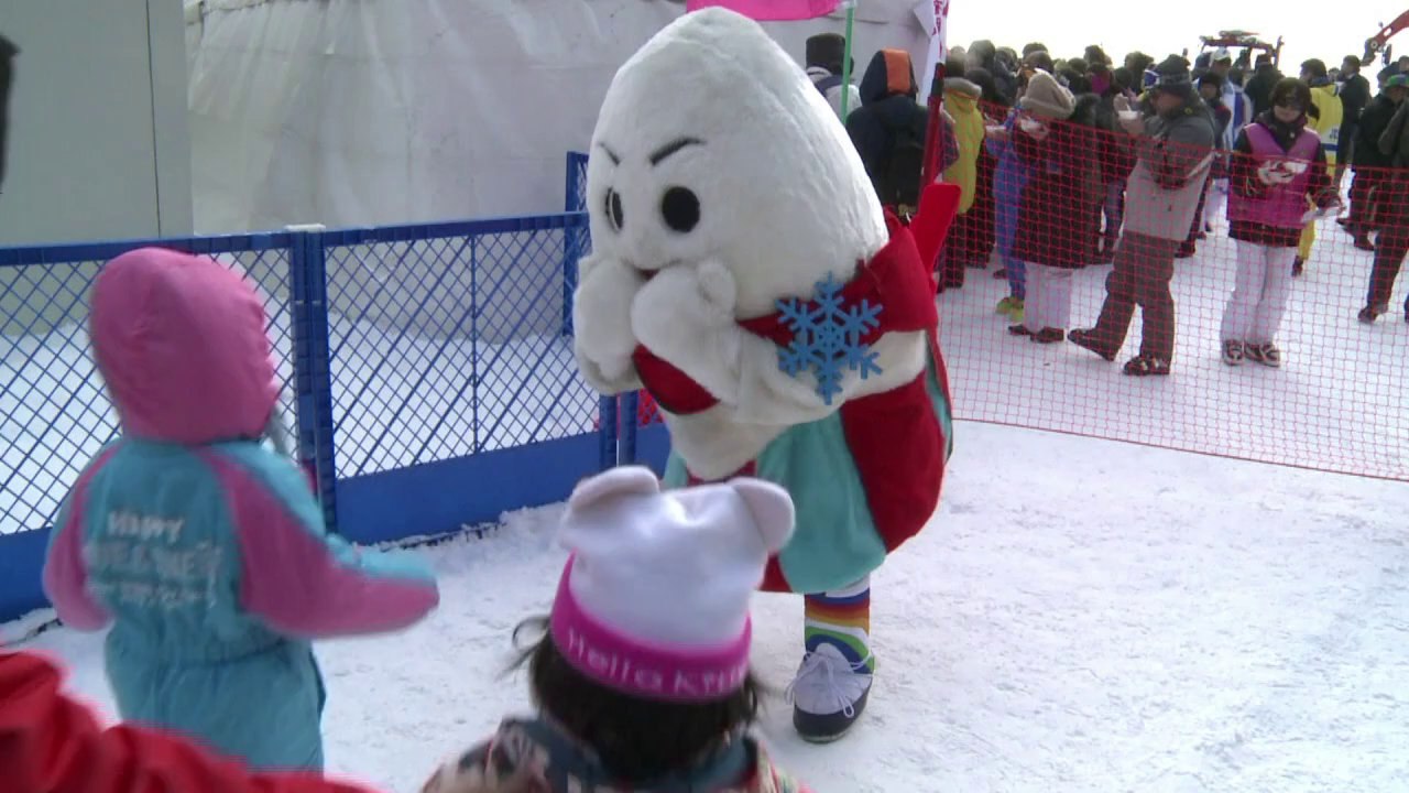 Etonnants monstres des neiges au Japon