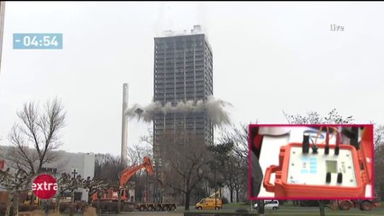 Download Video: The tallest building destroyed with dynamite!