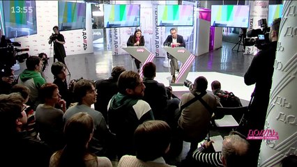 Пресс-конференция. Как удушают Дождь. часть_4 из 5