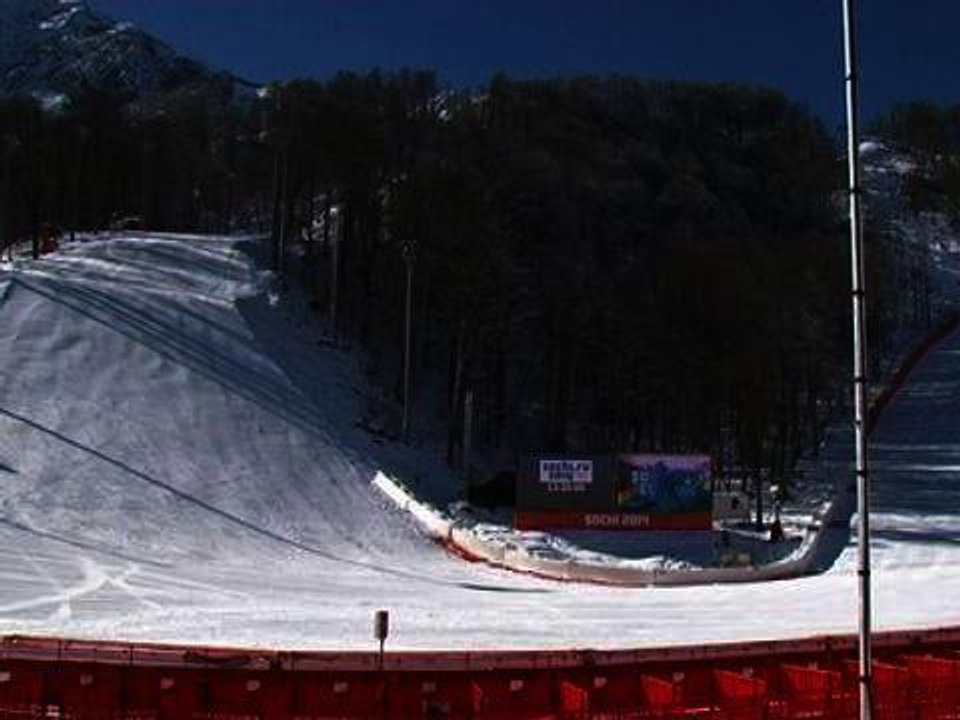 Sotchi: derniers préparatifs sur les sites olympiques -  04/02