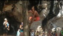 Il grimpe un arbre géant en 12 secondes!! L'homme singe de Phra Nang Beach!!