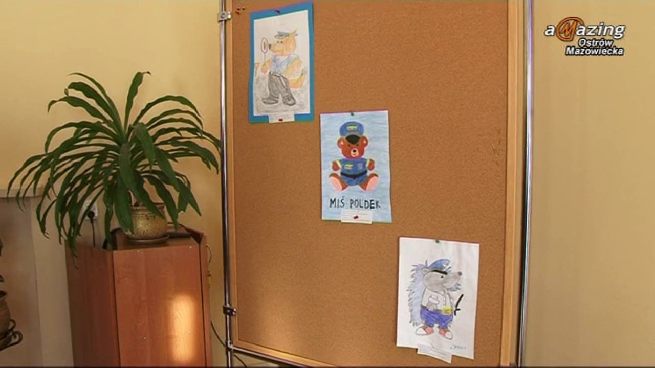 Konkurs "Maskotka Ostrowskiej Policji" Ostrów Mazowiecka 2014