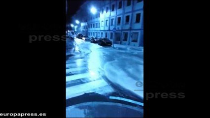 El temporal inunda el municipio de Castro Urdiales