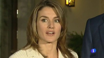 Diez años del compromiso de los príncipes de Asturias.