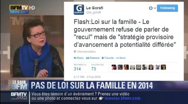Christine Boutin reprend une information du Gorafi