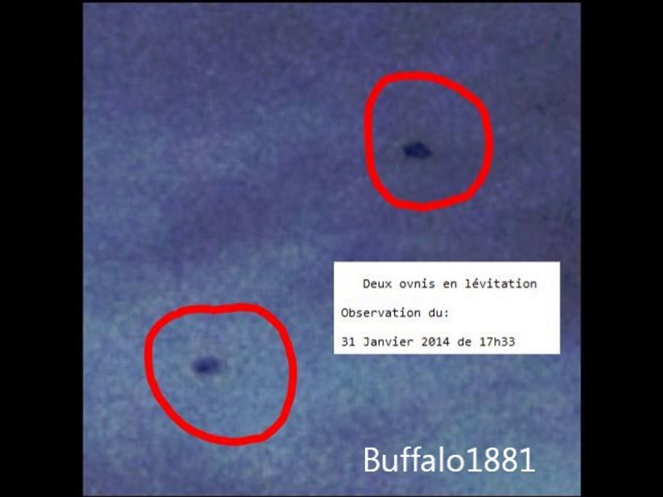 two saucers hovering ( ufo 2014 )