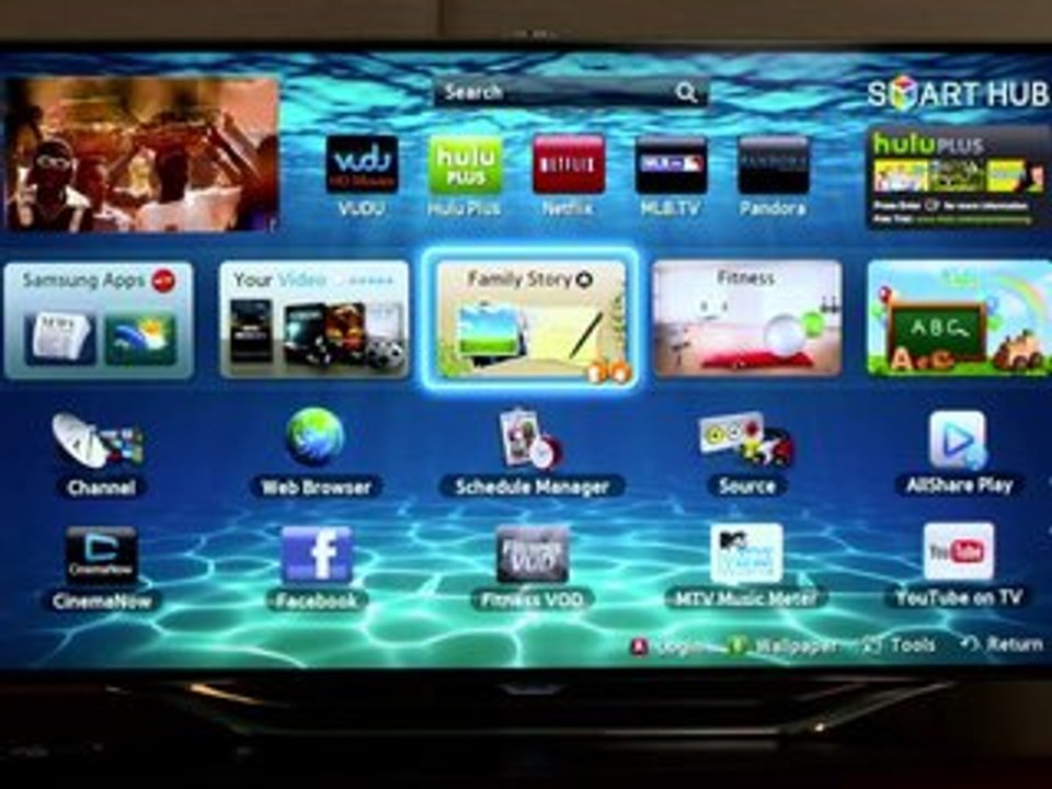 Face Recognition on the Samsung Smart TV ES8000