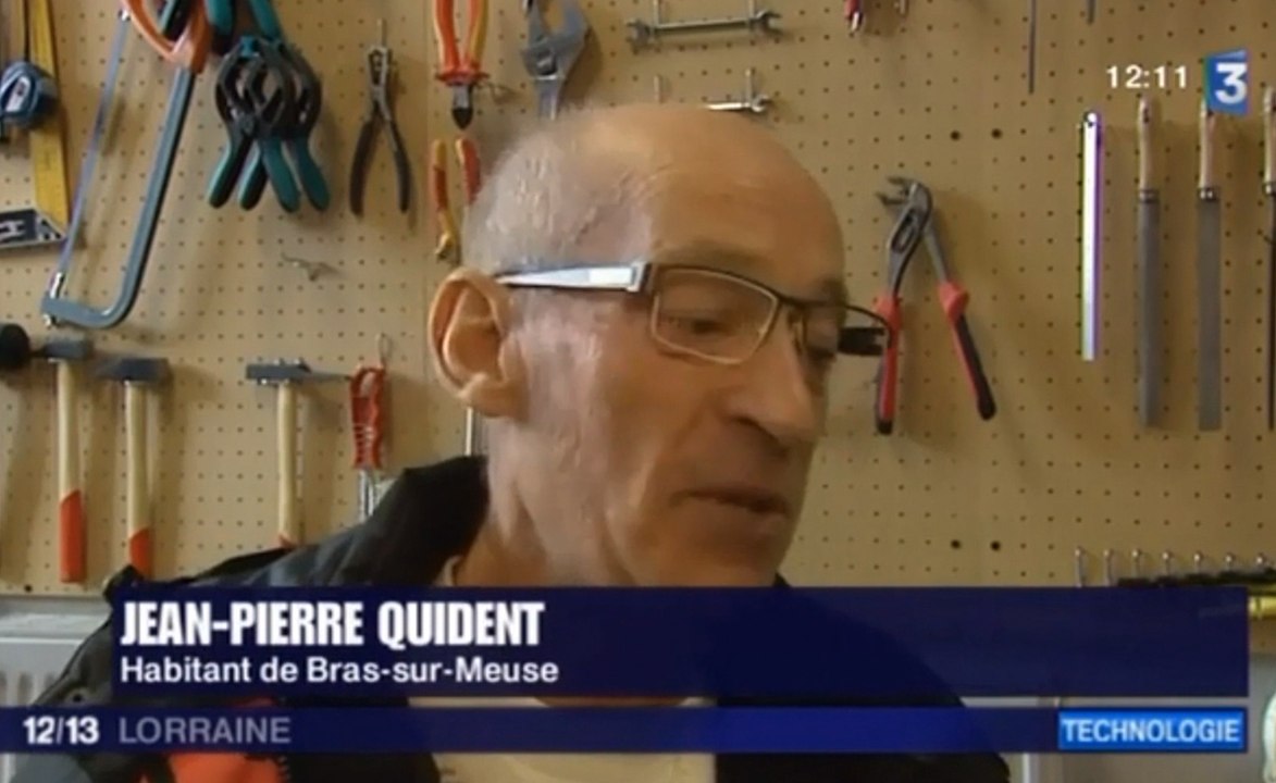 Reportage Numerifab Bras-sur-Meuse France 3 Lorraine
