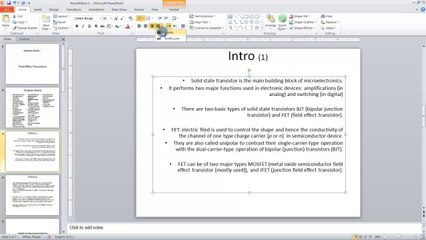 Lesson 05.4 Paragraph Formatting - MS PowerPoint by Microsoft Office Power Point 2010  free online video Training Tutorials Urdu and Hindi language