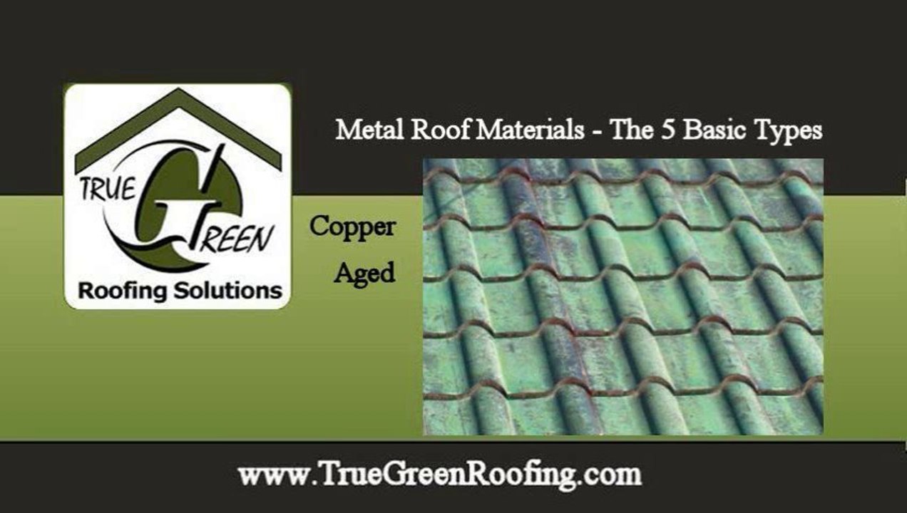 Metal Roof Material 5 Types CALL (775) 225-1590 True Green Roofing Tahoe CA