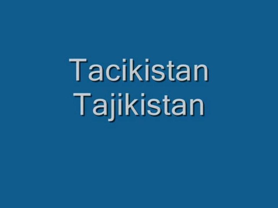 Tacikistan