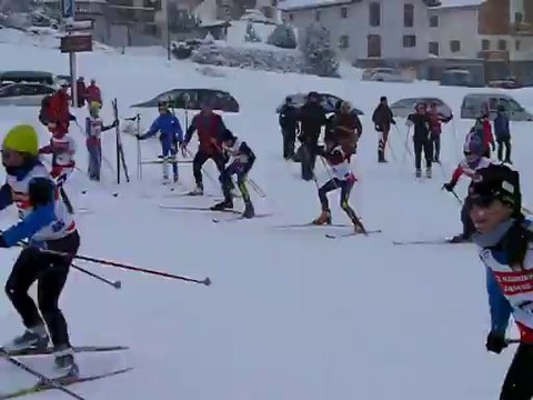 Trace du Monolithe 2014 - Départ Poussins