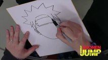 NARUTO  Masashi Kishimoto OFFICIAL Creator Sketch Video at Jump Festa 2014