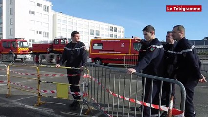 Quiberon. Un mur de sable contre  la tempête