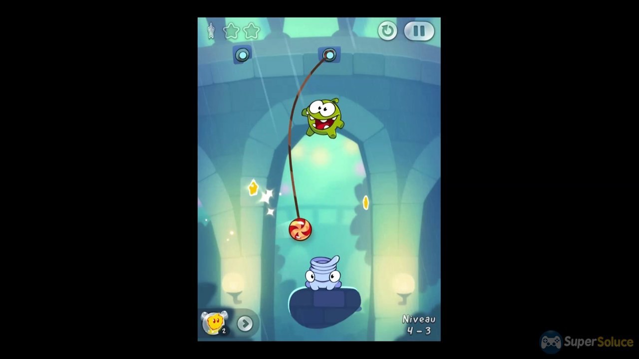 Cut the rope 2 : niveau 4-03