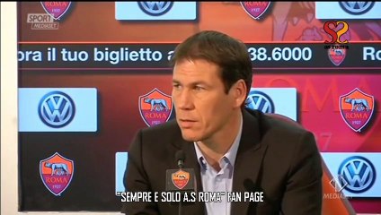 CONFERENZA GARCIA: "NON AVER GIOCATO DOMENICA PUO' ESSERE UN VANTAGGIO"