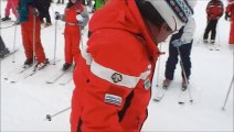 Petite vidéo de notre premier cours de ski.