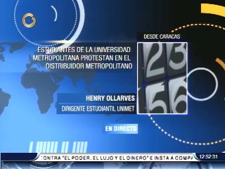 Cerrado parcialmente el Distribuidor Metropolitano por protesta contra inseguridad