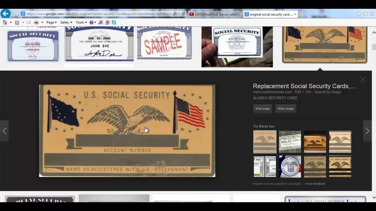 The Social Security Number is an Account Number so face the damn facts