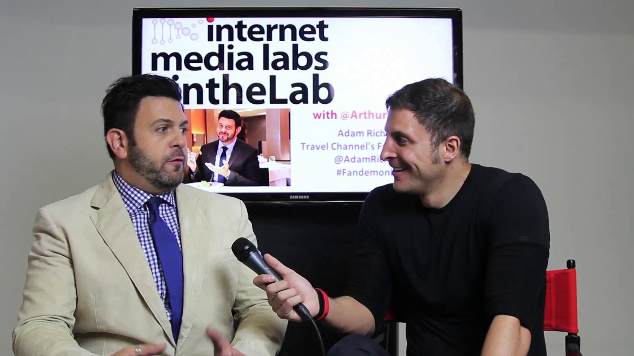 Man vs. Food host Adam Richman from the Travel Channel