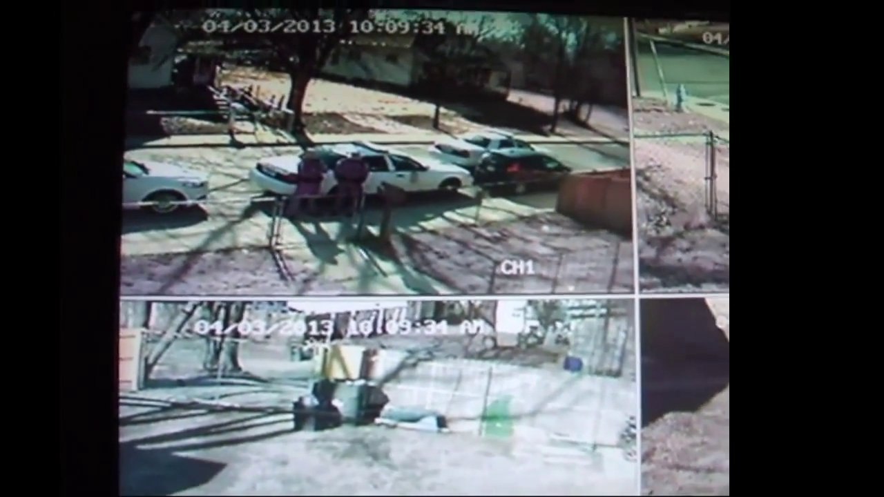 Freeman's House surrounded by Police and Code Enforcement part 1 of 2