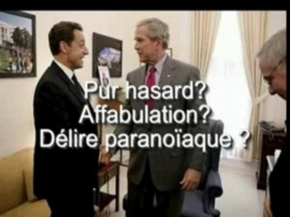 Sarkozy et son ami bush
