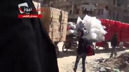 GRAPHIC: Amateur video shows aftermath of bombs in Aleppo