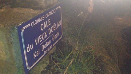 Tempête Petra. Doëlan dans le Finistère