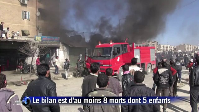 Syrie: nouveaux raids aux barils d'explosifs sur Alep