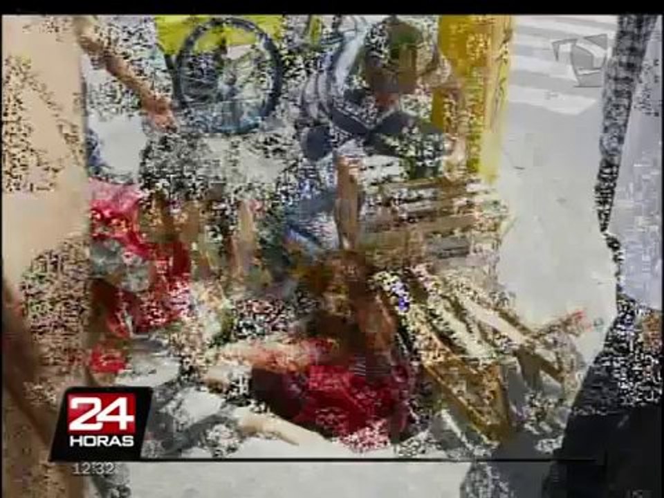 Mujer con siete meses de embarazo cayó a un buzón sin tapa (1/2)