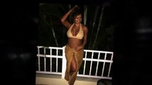 Mariah Carey Dazzles In Gold Bikini