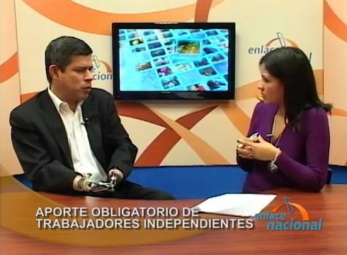 Entrevista sobre Aporte obligatorio de trabajadores independientes