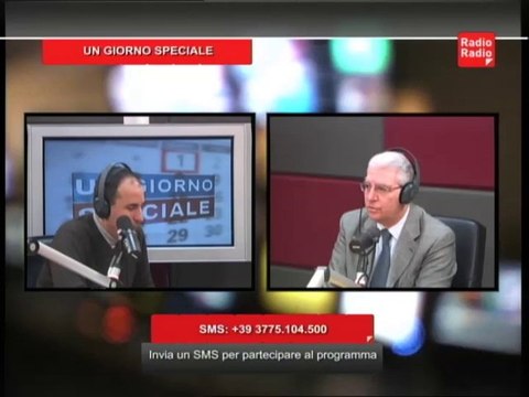 03_radioradio_un giorno speciale - 04 febbraio 2014 - Prof. Mauro Di Mitri