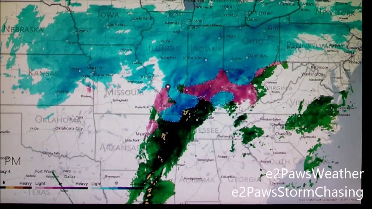 2414 Winter Storm  Mostly A Sleet Event