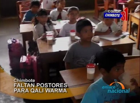 Escolares de las zonas alejadas de las provincias de Casma, Huarmey y del Santa se verán afectados por la falta de postores para la licitación de la canasta básica del Programa de Desayunos Escolares