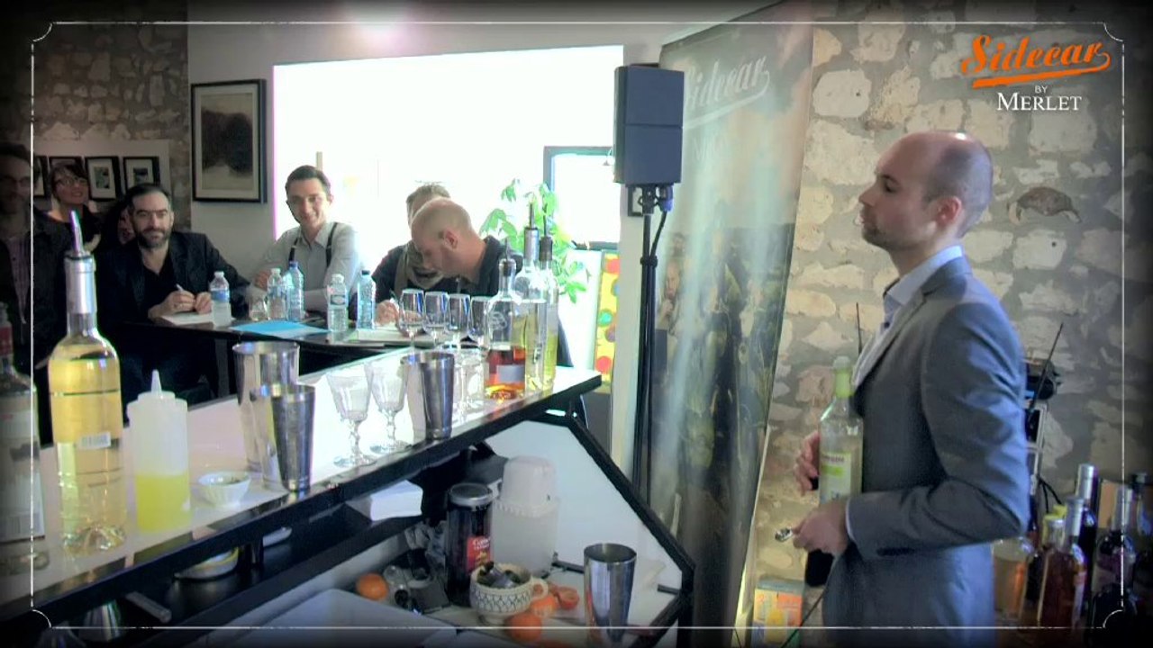 Cocktail competition Sidecar by Merlet 2013 - Finale Europe