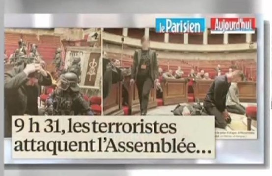 Zap télé: Prise d'otage (fictive) à l'Assemblée, Mélenchon a mal choisi son camp