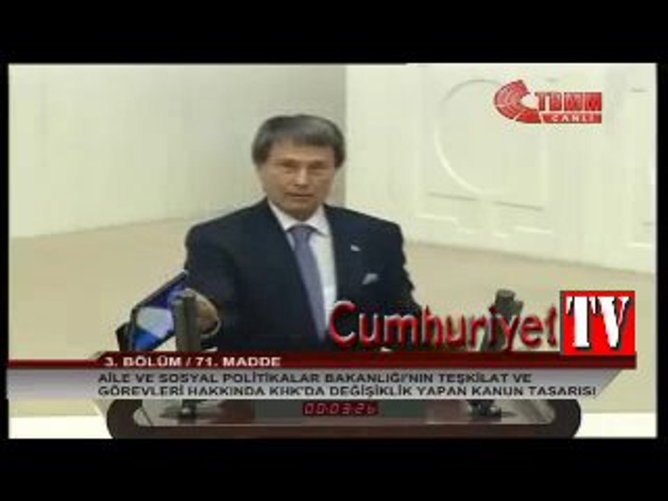 Yusuf Halacoğlu Erdoğan'ın ses kaydını Meclis kürsüsünden dinletti!