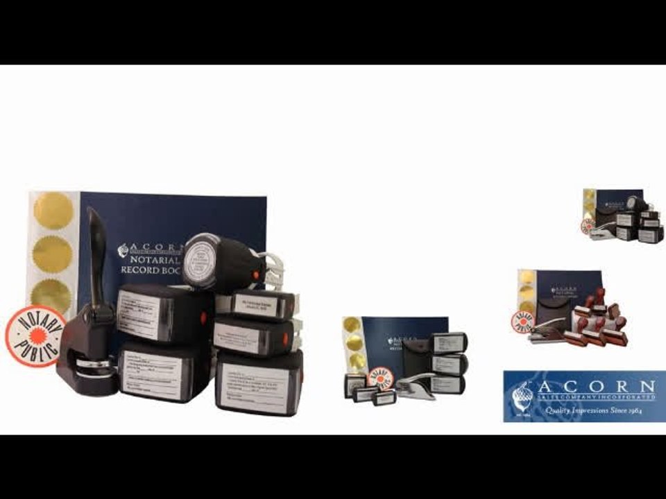Rubber Stamps, Notary Public Supplies
