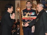 Bharat Ratna Award Ceremony -- Sachin Tendulkar conferred