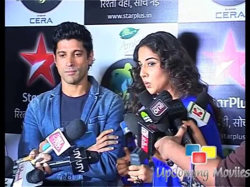 vidya balan and farhan akhtar shaadi ke side effects at nach baliye 6 Grand finale