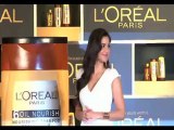 Katrina launches new Loreal products
