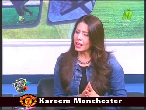 الاعلاميه سها ابراهيم في صباح الرياضه مع محمد الشحات نائب رئيس تحرير اخبار اليوم 5 يناير 2014