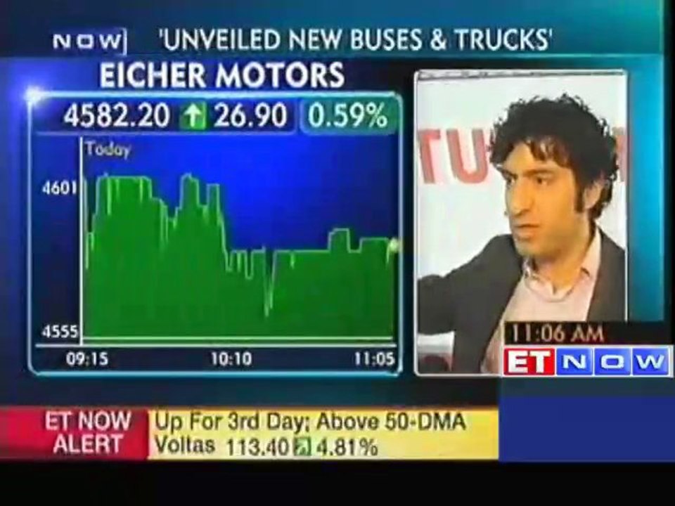 Eicher Motors unveils new buses, trucks