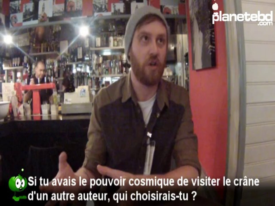 Cameron Stewart en interview sur PlaneteBD.com