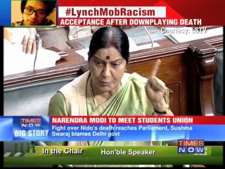 Political parties stand up for Nido Taniam