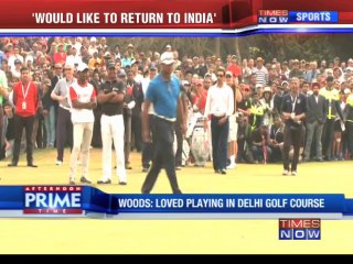 Tiger Woods: Want to promote golf worldwide