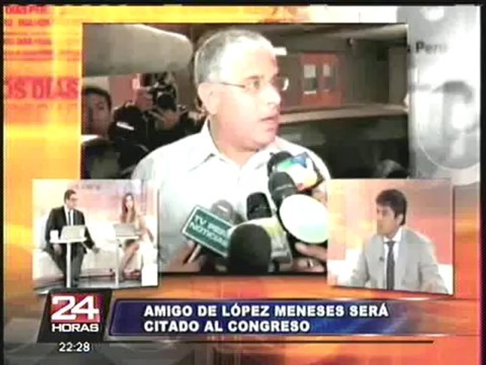 Formalizaran pedido de asistencia de Sandro Espinoza a comisión López Meneses