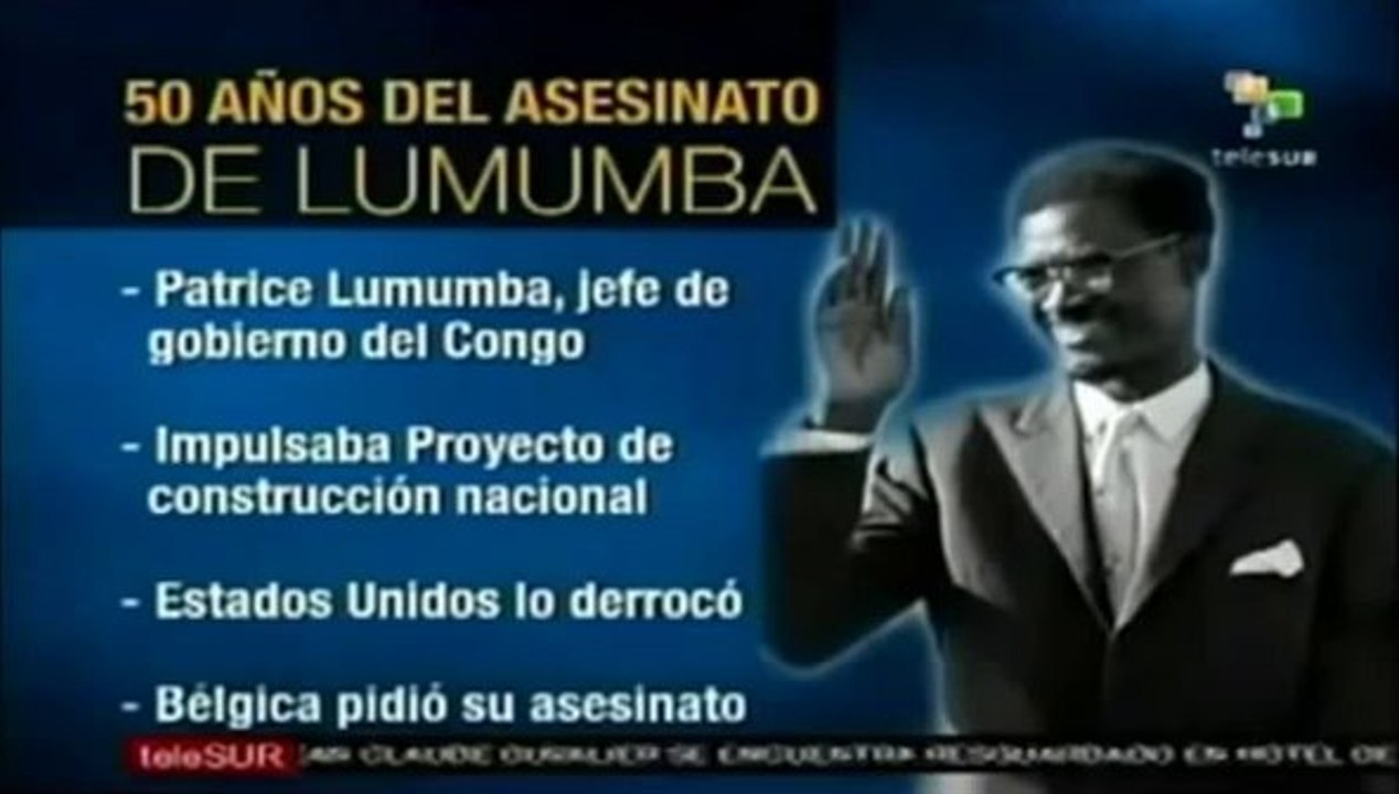 EEUU reconoce asesinato de Patricio Lumumba