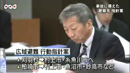 20140203原発広域避難先の案示す　新潟